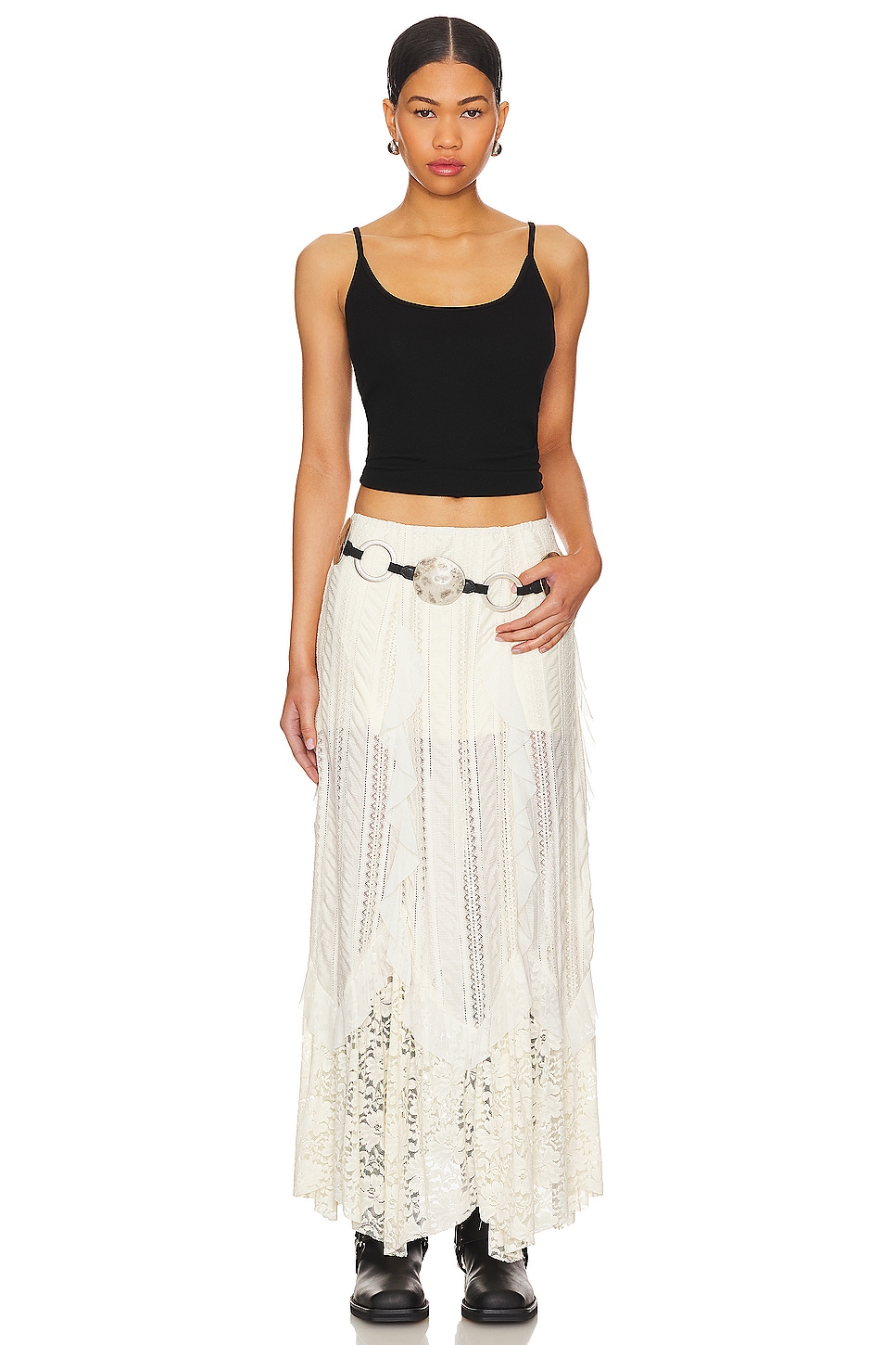 Orchid Maxi Skirt