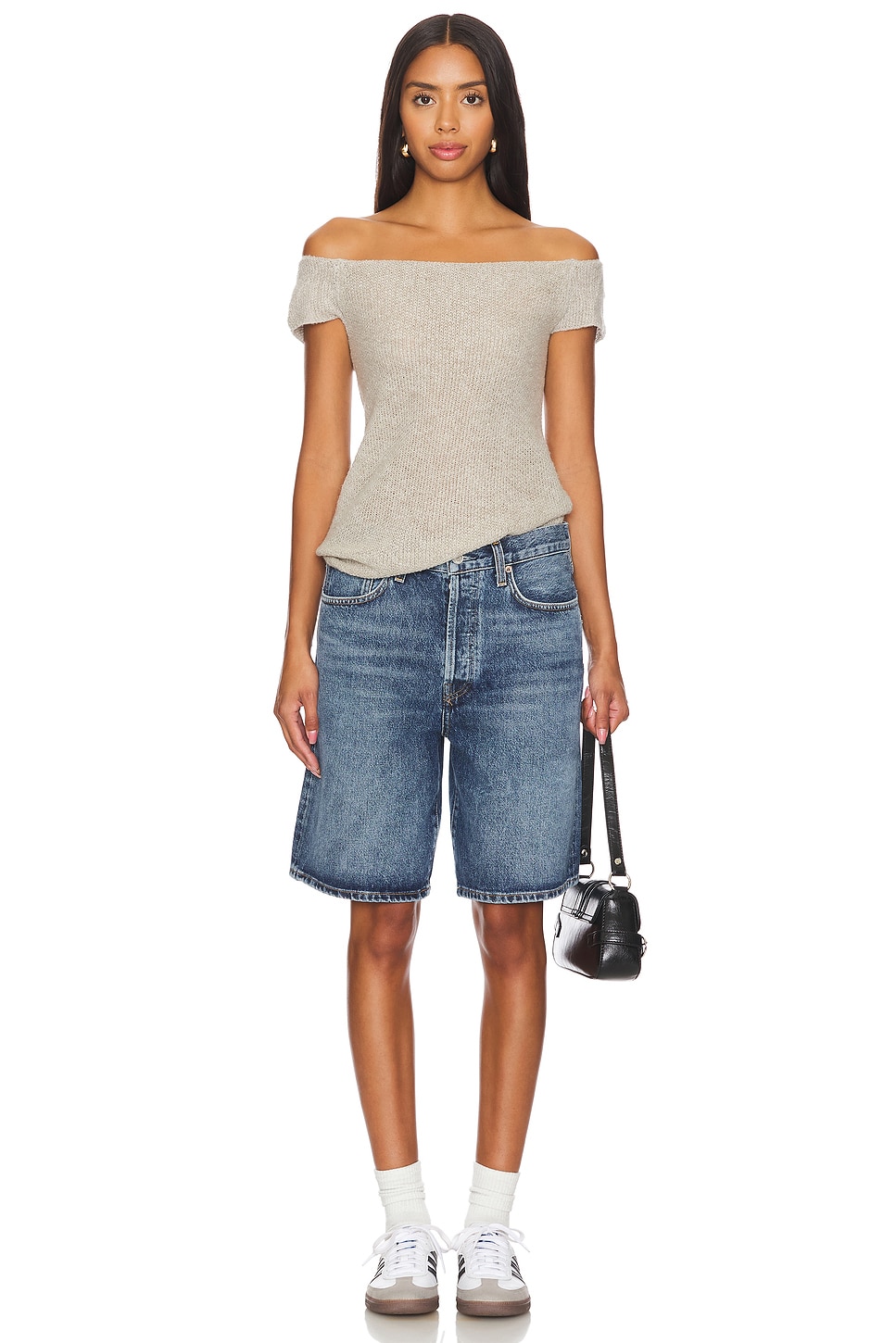 Malia Open Back Knit Top