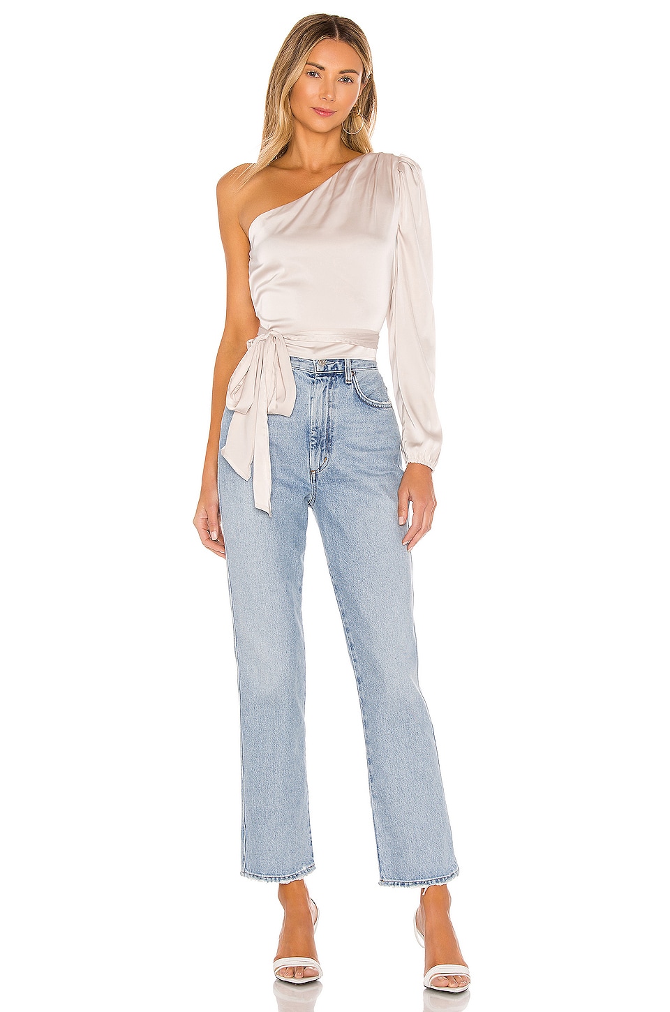Scottie One Shoulder Top - Thumbnail 5