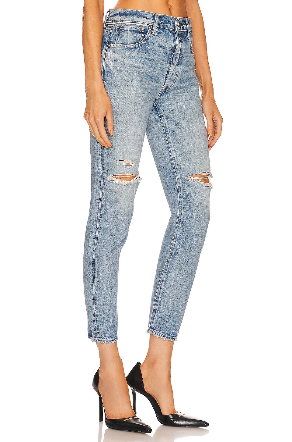 Moussy Vintage Humphreys Tapered in Blue