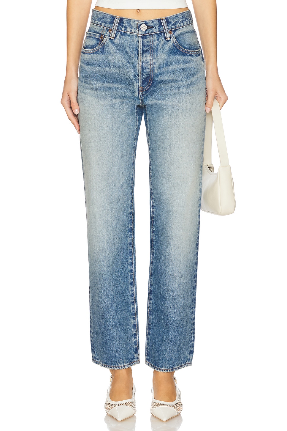 MOUSSY VINTAGE Parkchester Straight Jeans