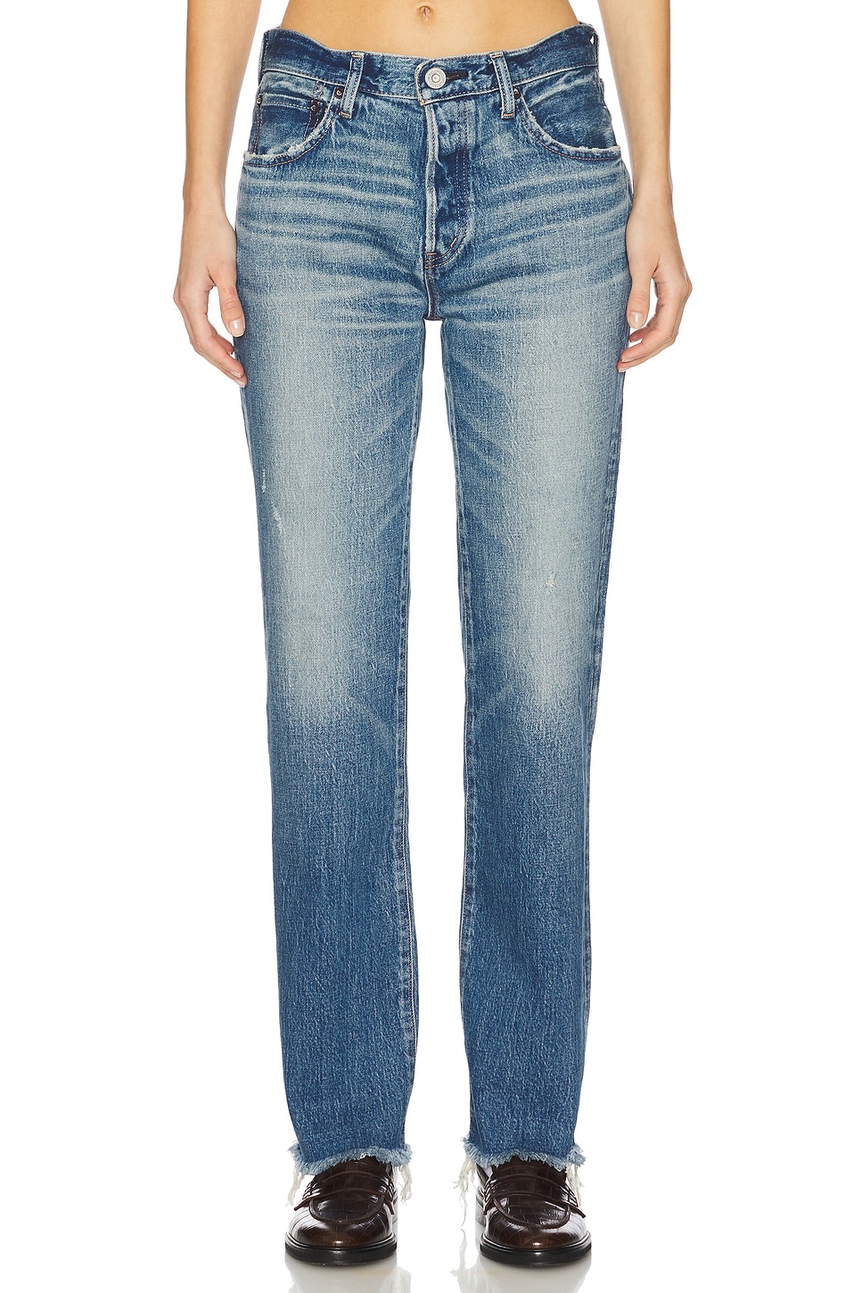 MOUSSY VINTAGE Rutherford Straight Jeans