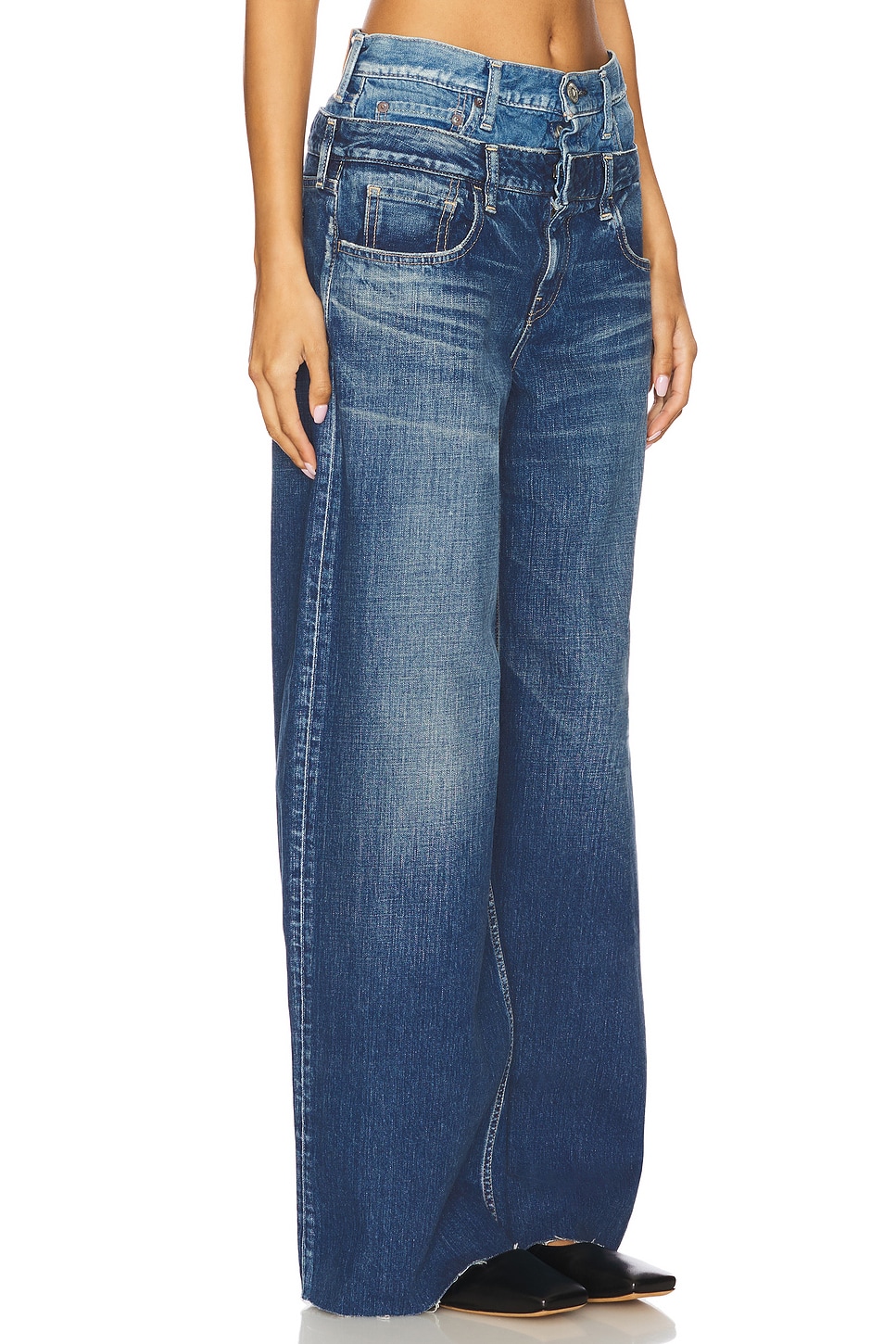 MOUSSY VINTAGE Bogota Double Belt Jeans