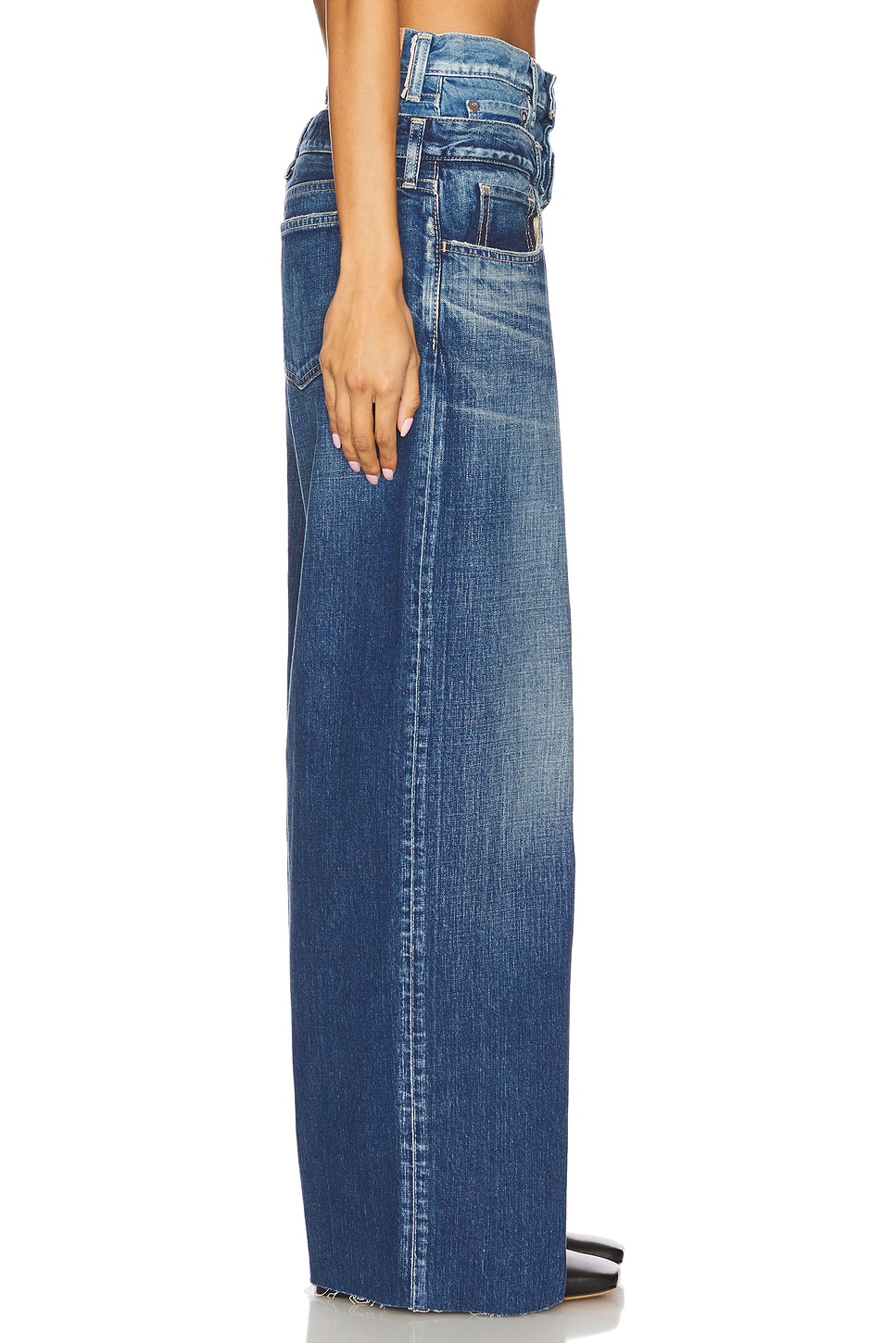 MOUSSY VINTAGE Bogota Double Belt Jeans