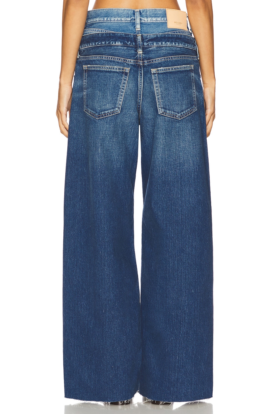 MOUSSY VINTAGE Bogota Double Belt Jeans