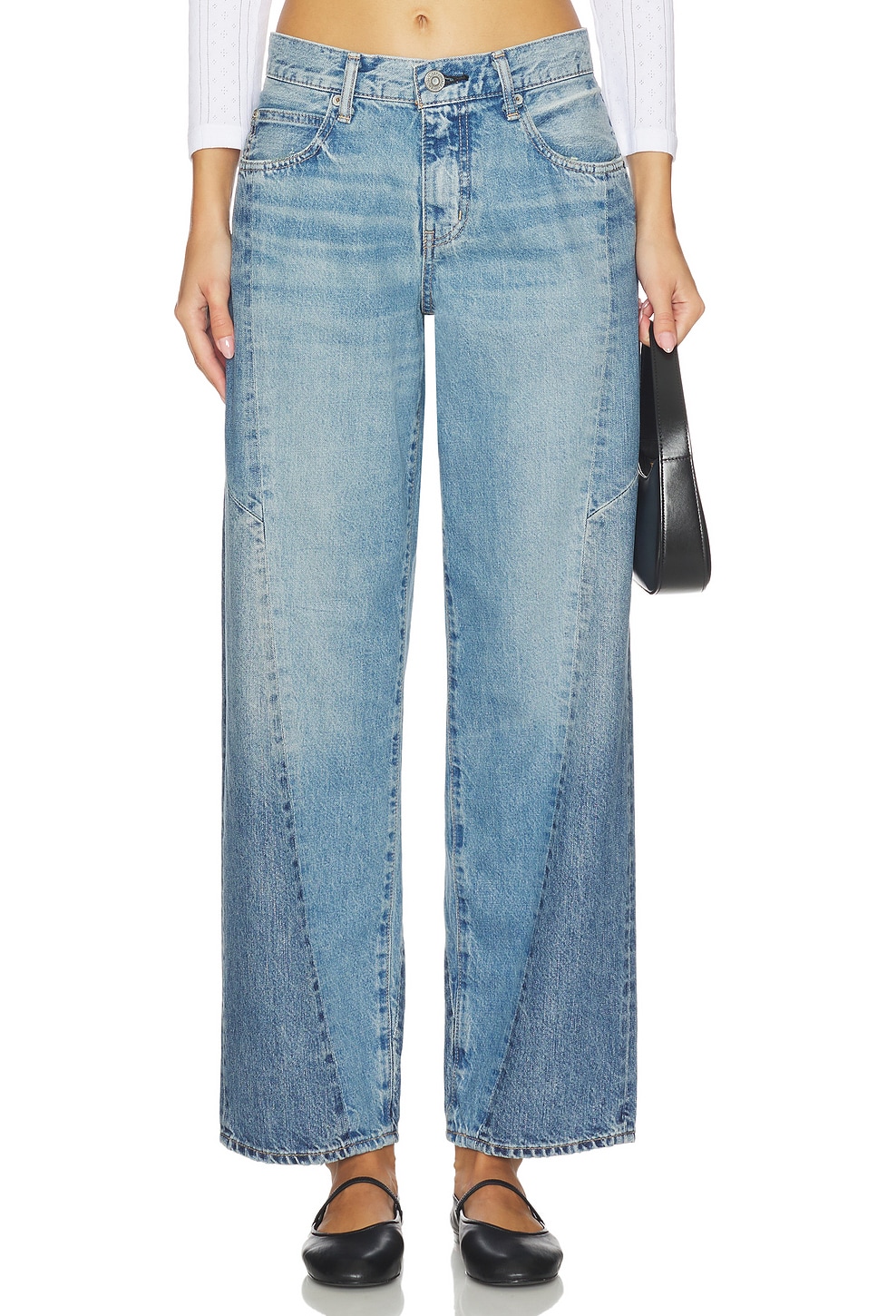 Micco Remake Wide Tapered Jeans