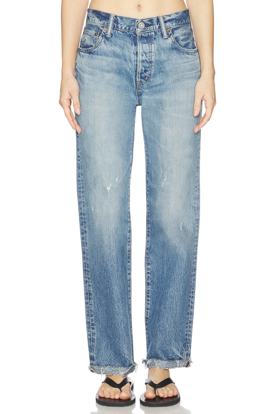 Dorchester Straight Leg Jeans - thumbnail 2