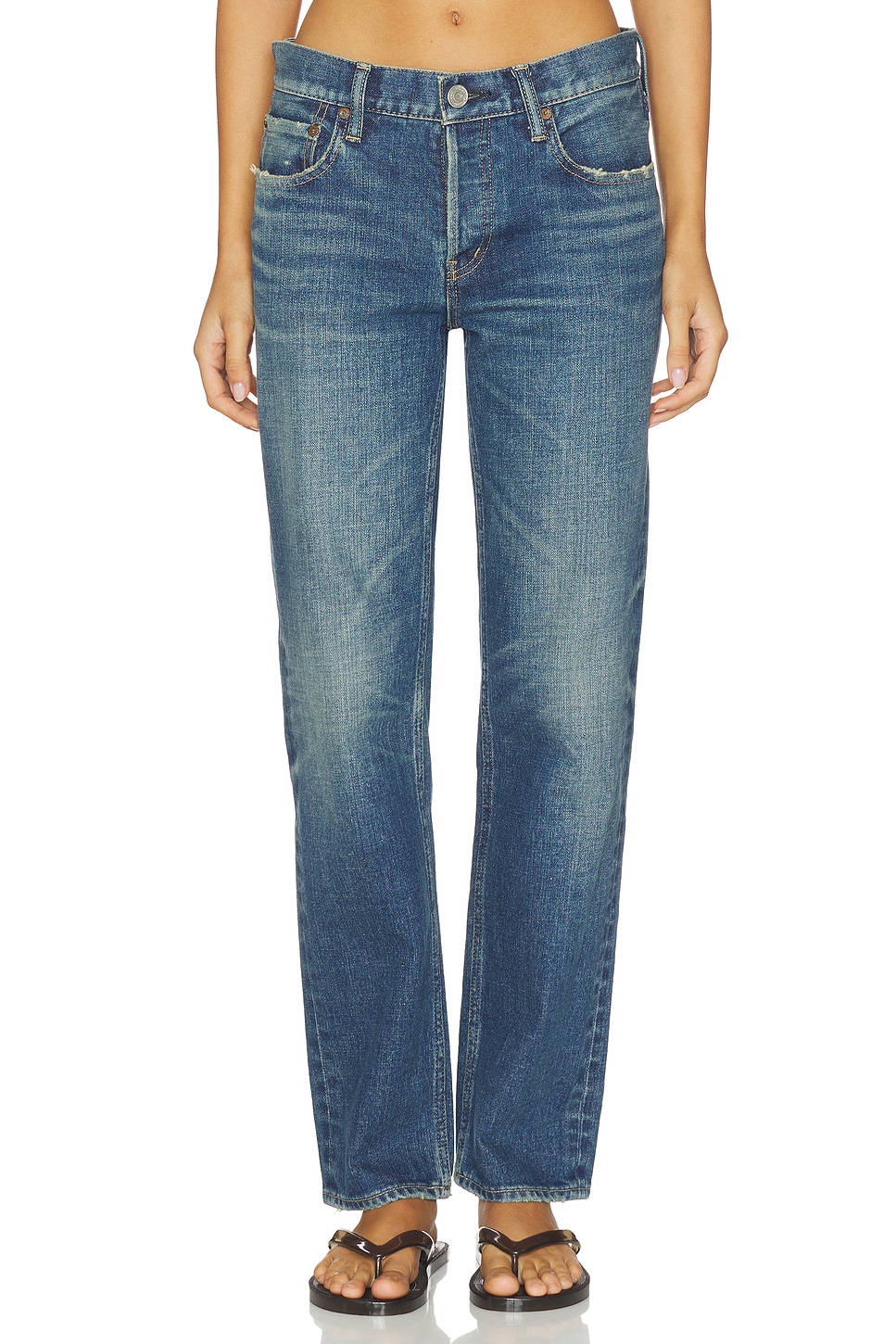 Hadley Straight Low Rise Jeans
