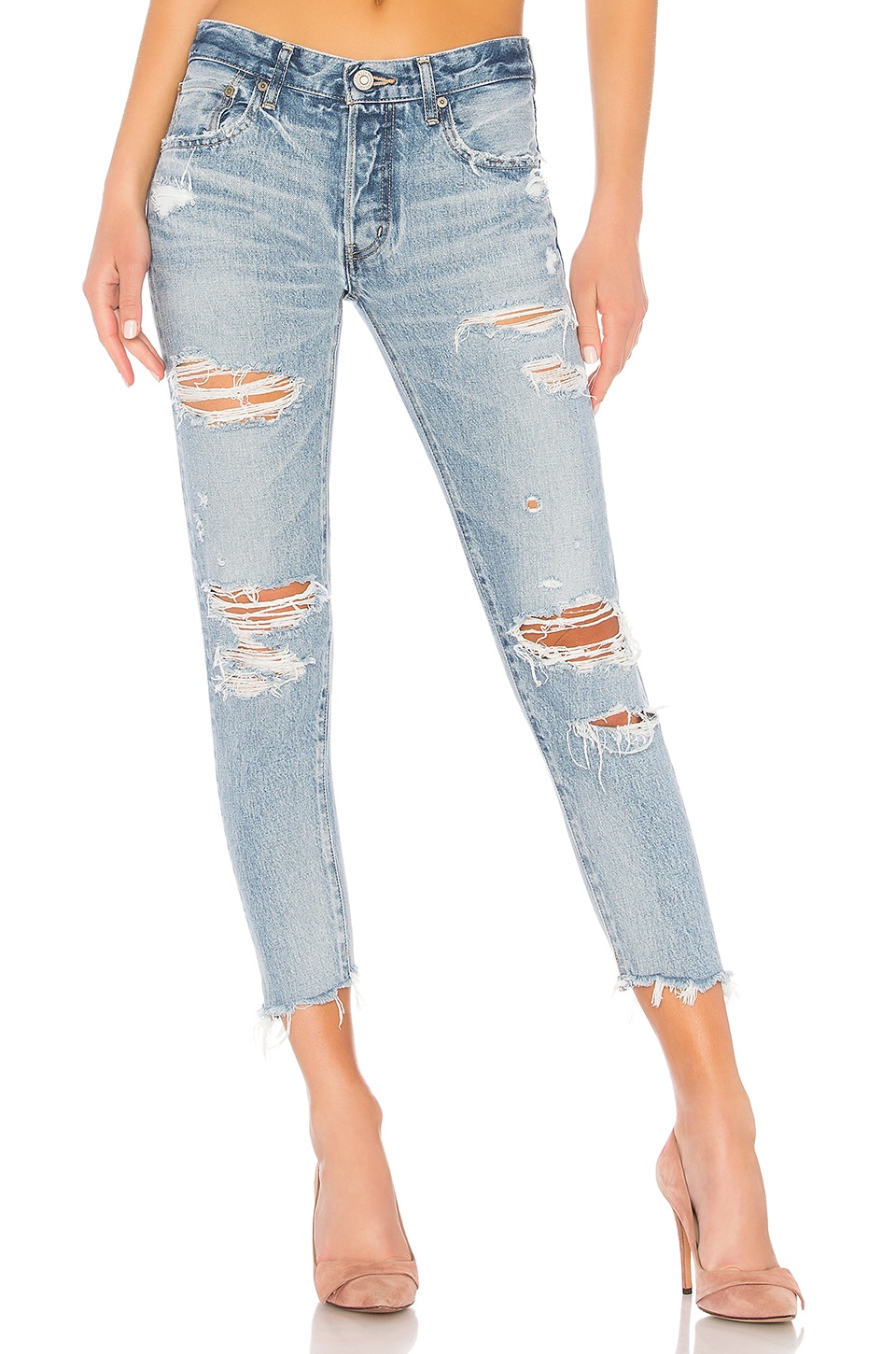 MOUSSY VINTAGE CRESTON TAPERED JEAN