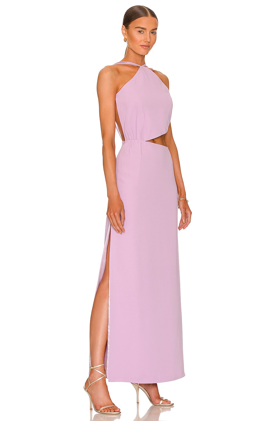 Meltem Ozbek Ametrine Dress in Purple