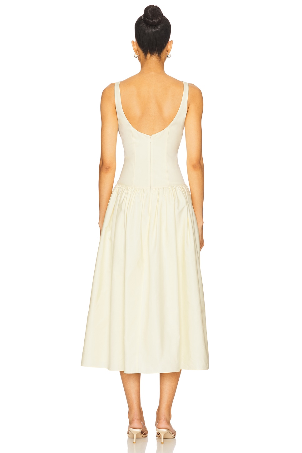 slim fit dress slacks Kissing Booth Mini Dress in Butter – Mirror Palais main image 1