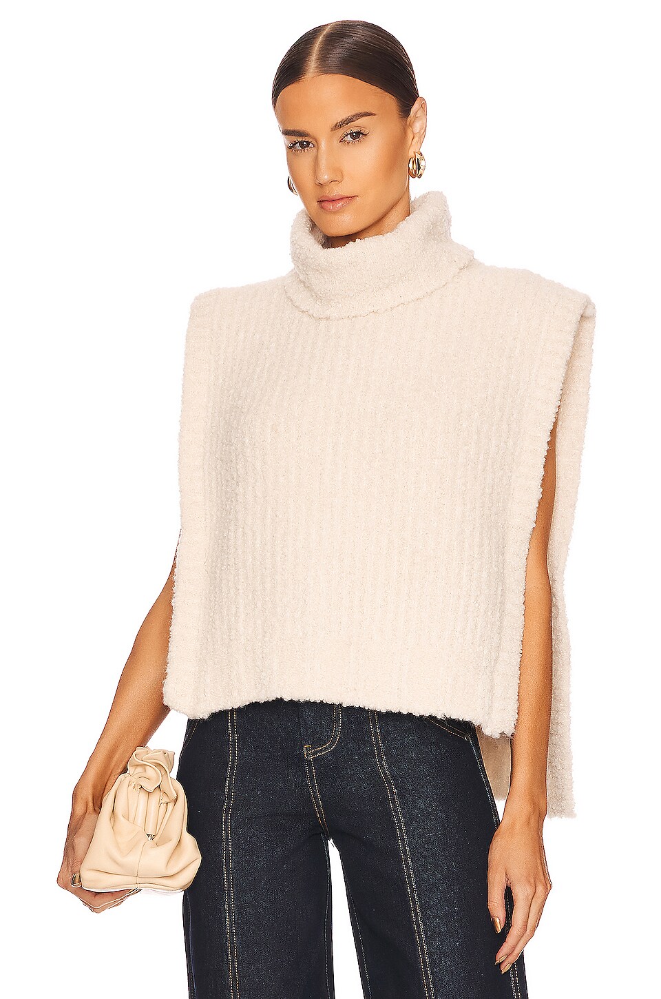 Magali Pascal Fonda Vest in Ivory