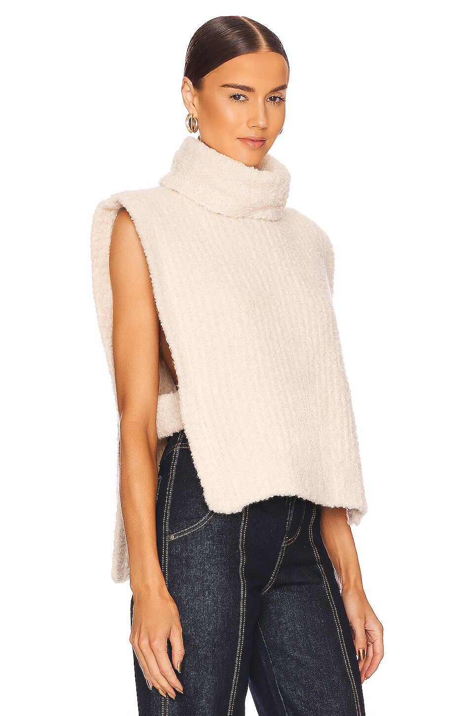 Magali Pascal Fonda Vest in Ivory