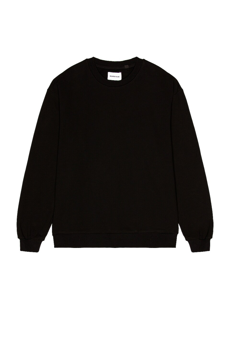 Melrose Place Sunset Garment Dyed Crew in Black | REVOLVE