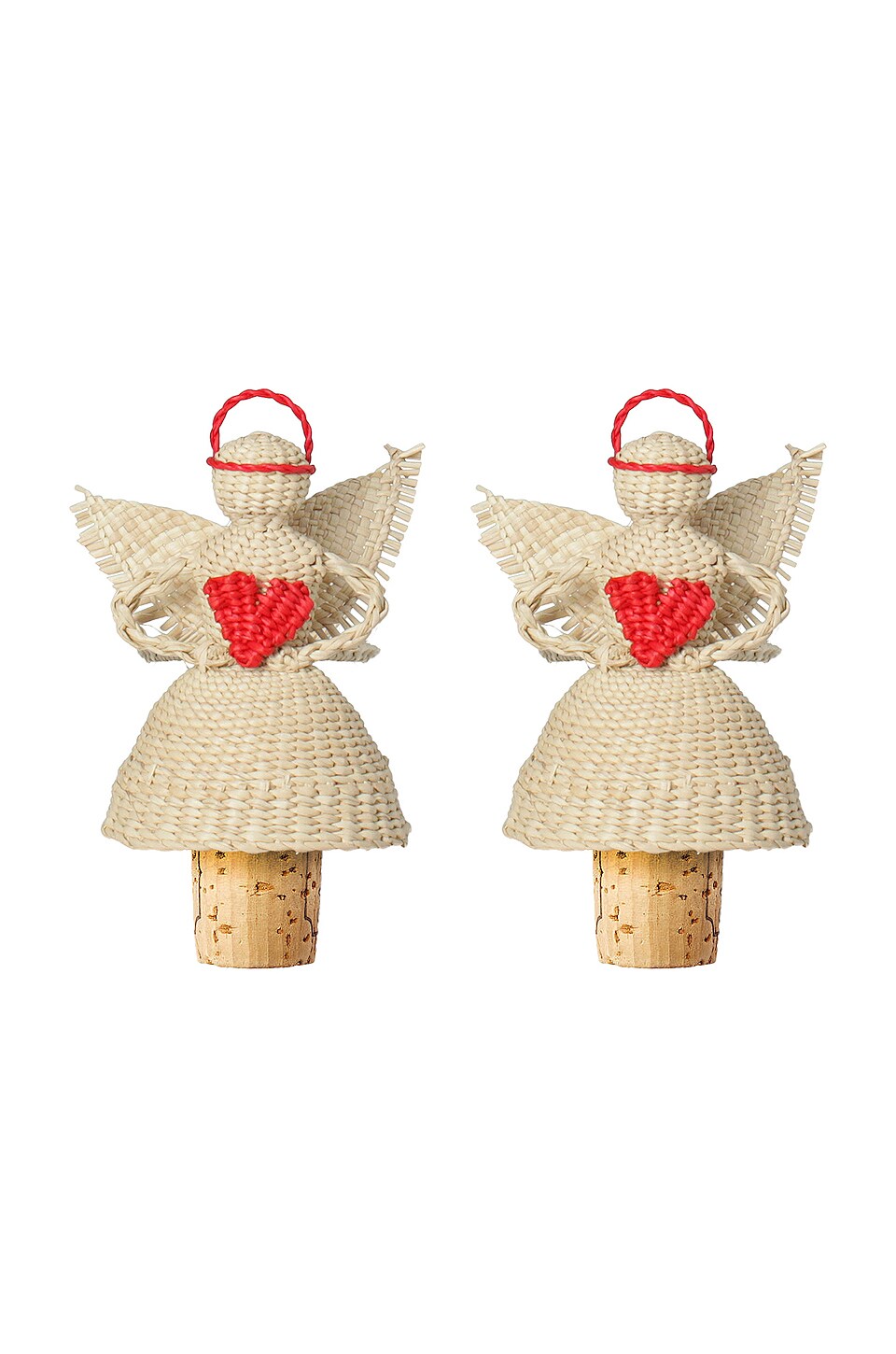 Mercedes Salazar Set of 2 A Lovely Night Wine Stoppers 