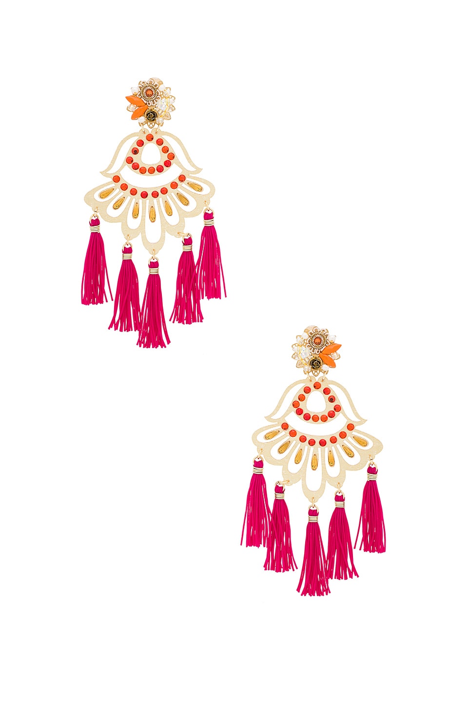 Beautiful tassel earrings