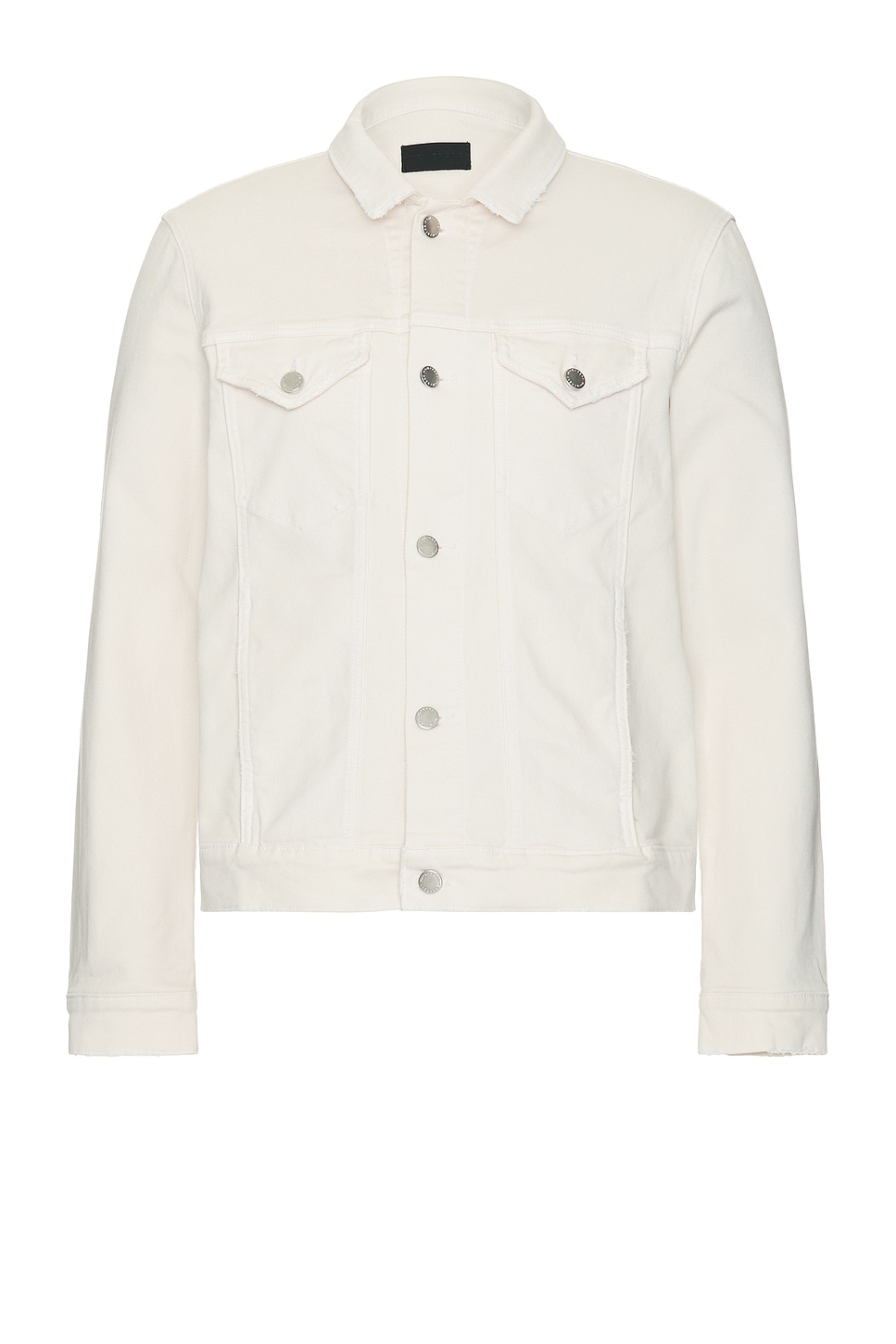 Monfrere Dean Distressed Jacket in Vintage Blanc | REVOLVE