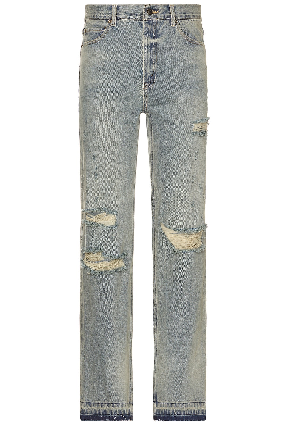 Distressed Denim Jeans