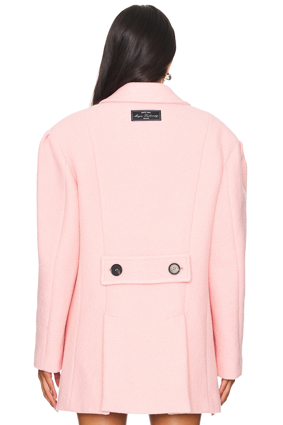 MSGM Wool Boucle Coat thumbnail