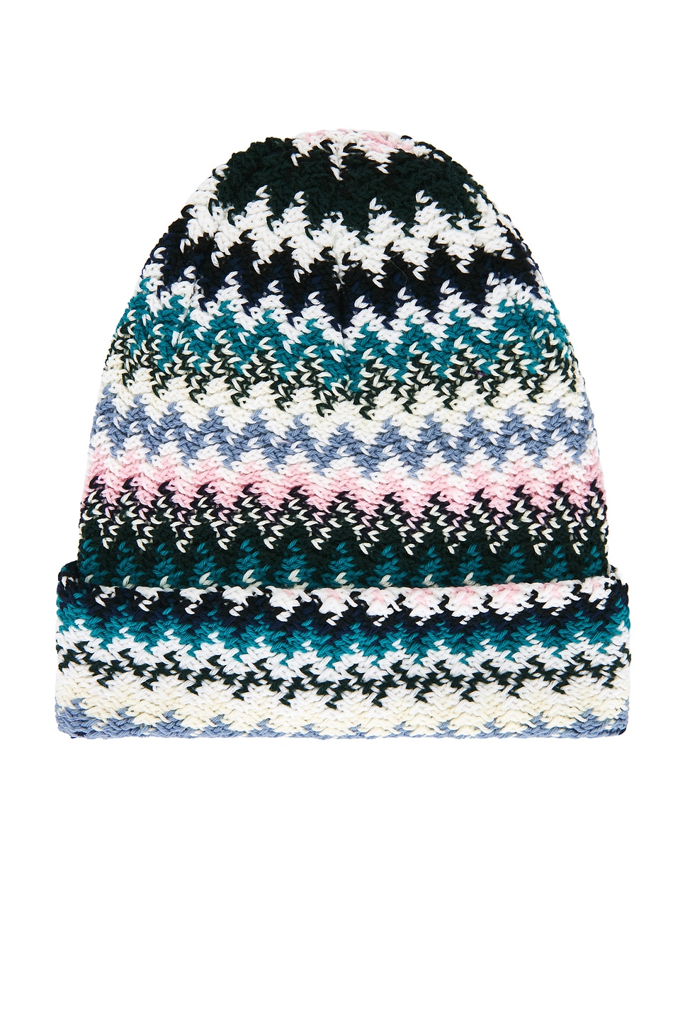 Missoni Beanie in Teal & White Multicolor | REVOLVE display picture 2