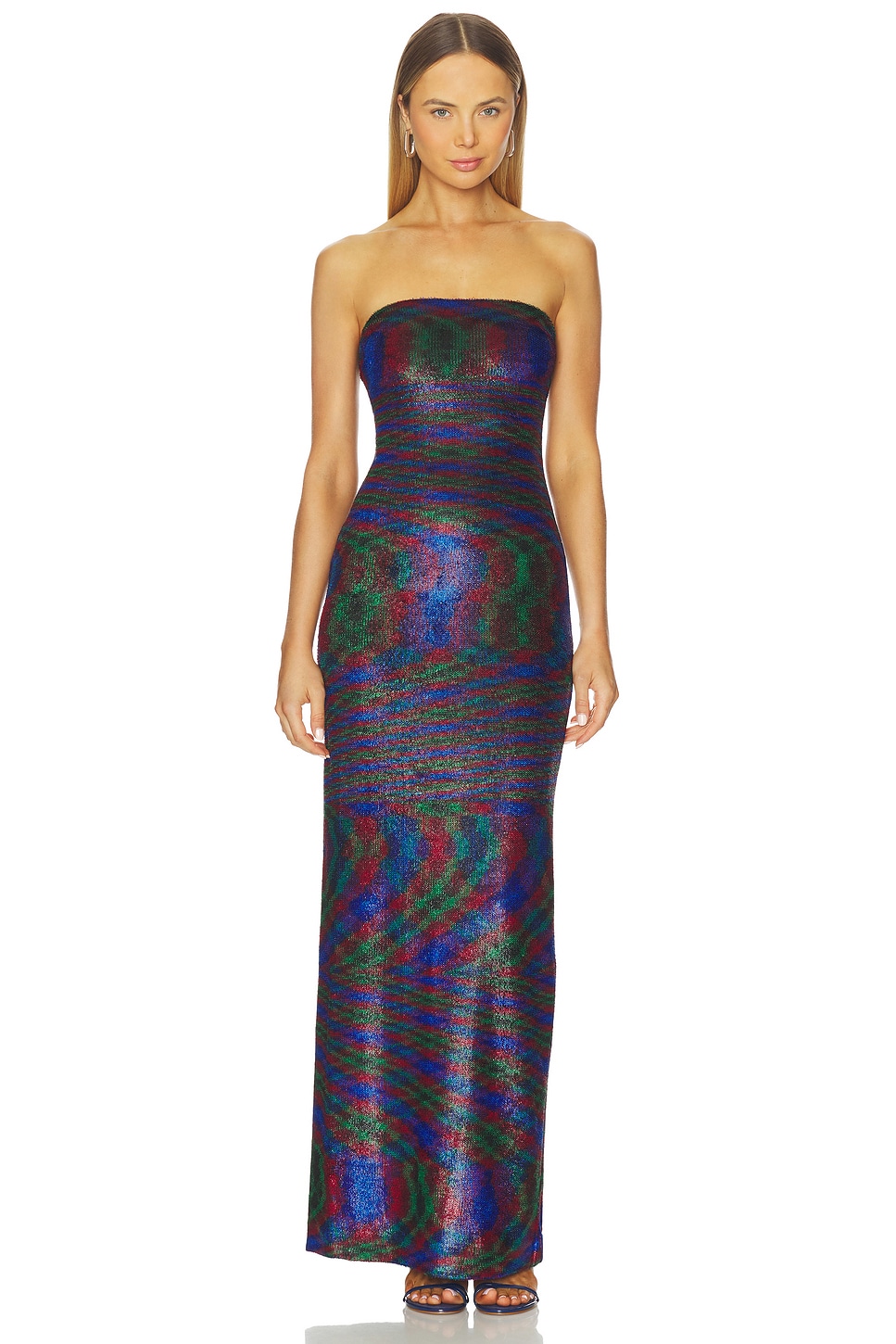 △602623△MISSONI ミッソーニ ロングワンピース ノースリーブ マキシ