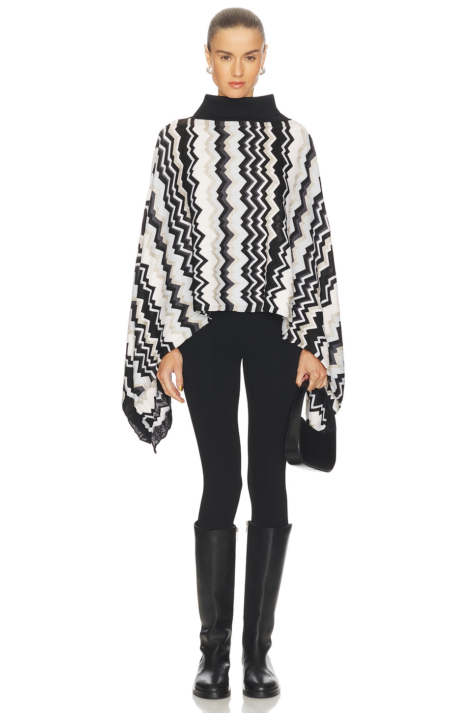 Missoni PONCHO ポンチョ - Black Base Multicolor | REVOLVE
