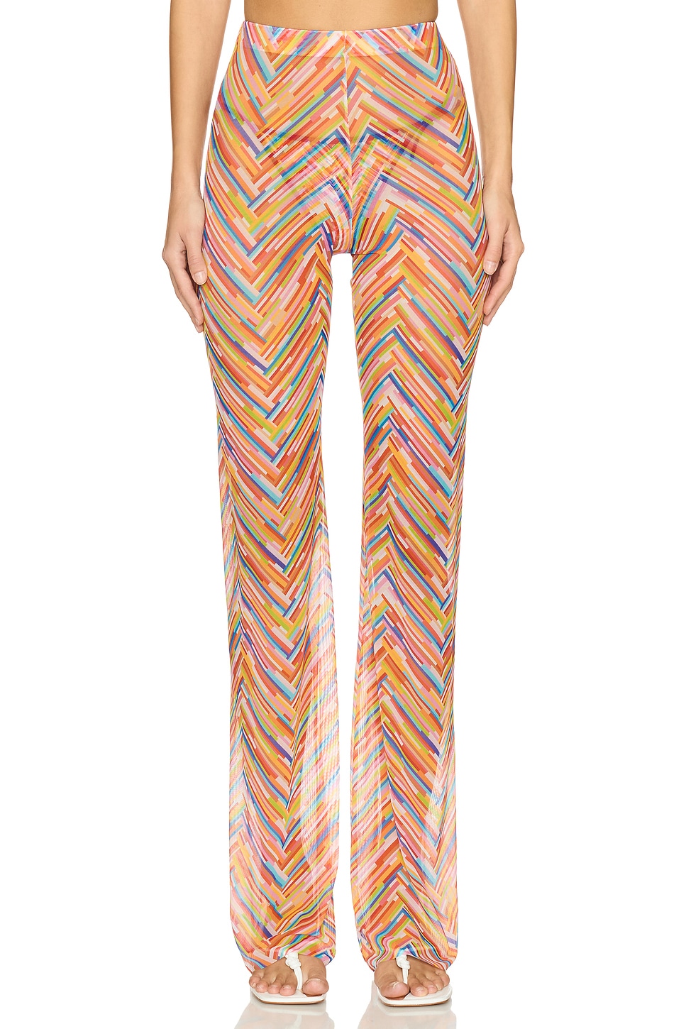 Missoni Trousers in Multi Stick Chevron | REVOLVE