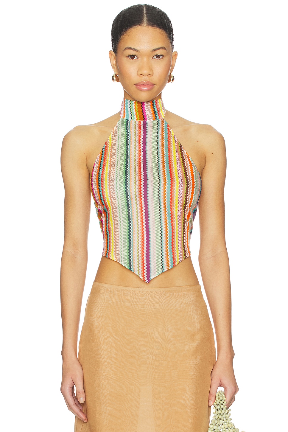 Missoni Halter Top in Multicolor Chevron | REVOLVE