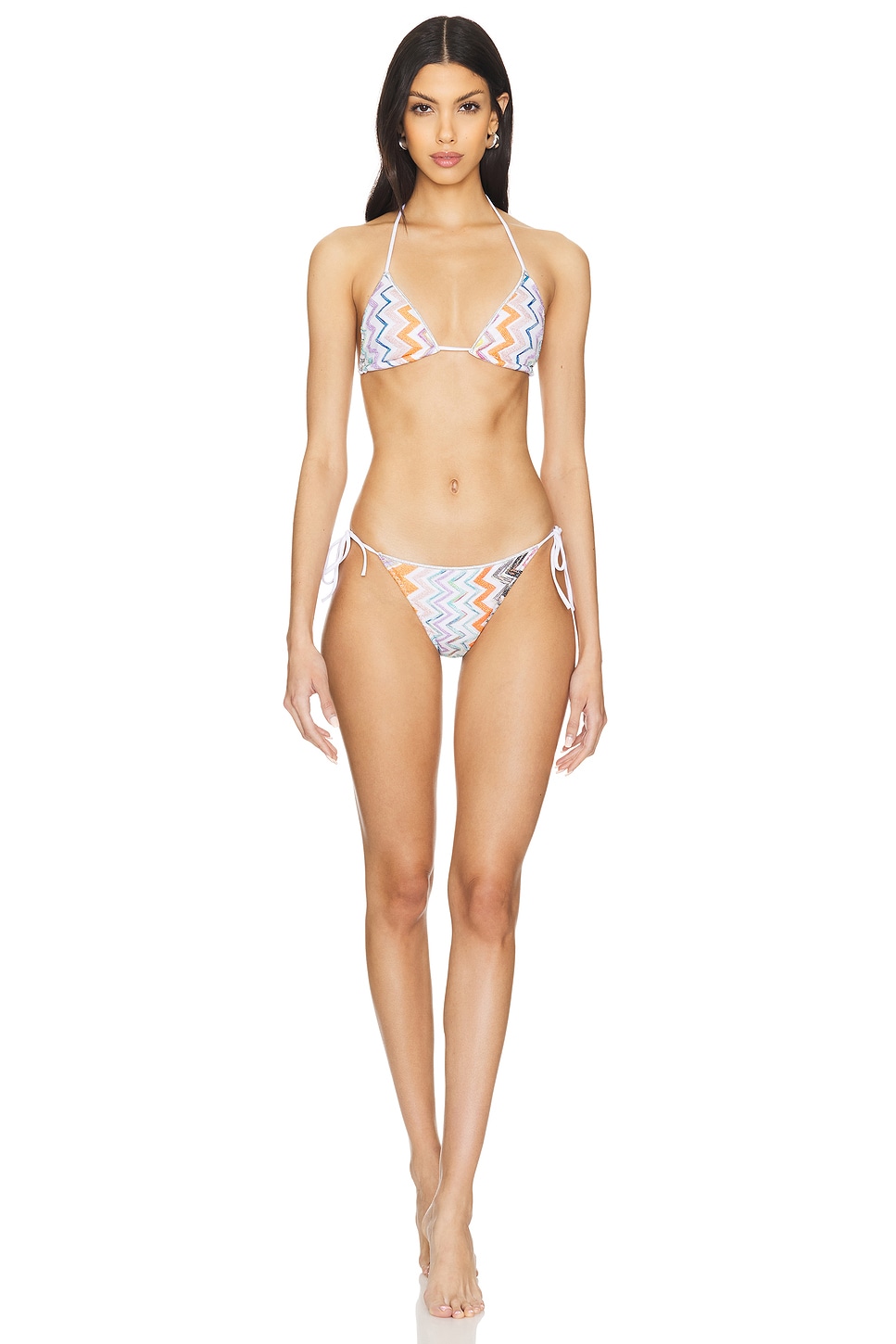 Balmain gem logo bikini set - 001