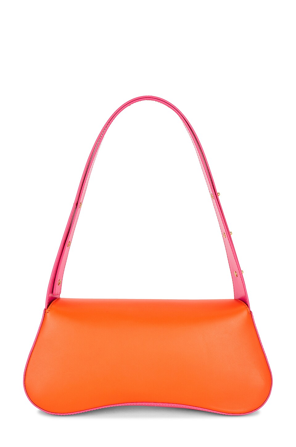 MIETIS Culita Baguette Bag in Fuchsia & Orange