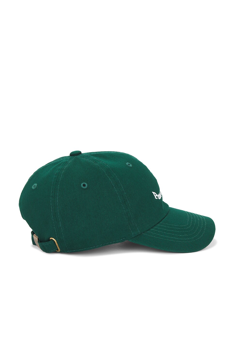 Museum of Peace and Quiet Wordmark Tye Dye Dad Hat in Forest  display picture 2