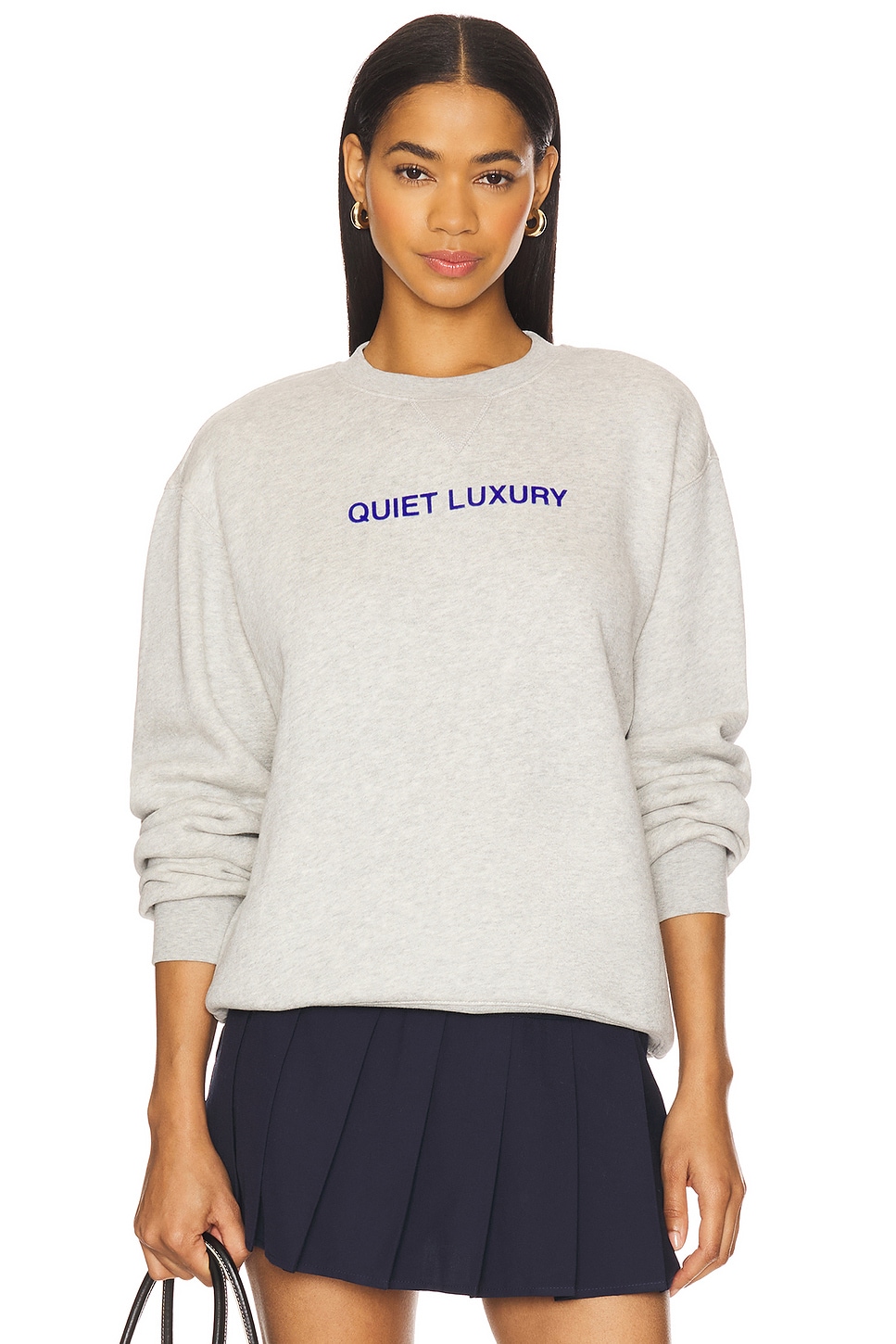 Quiet Luxury Crew Neck Sweatshirt
