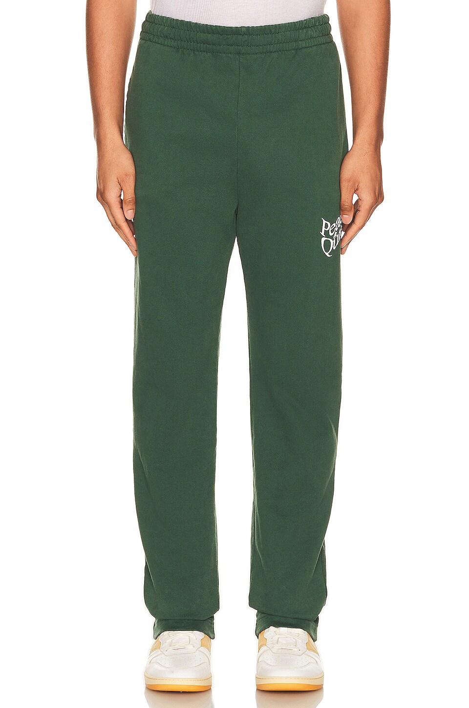 Museum of Peace and Quiet Warped Sweatpants in Forest