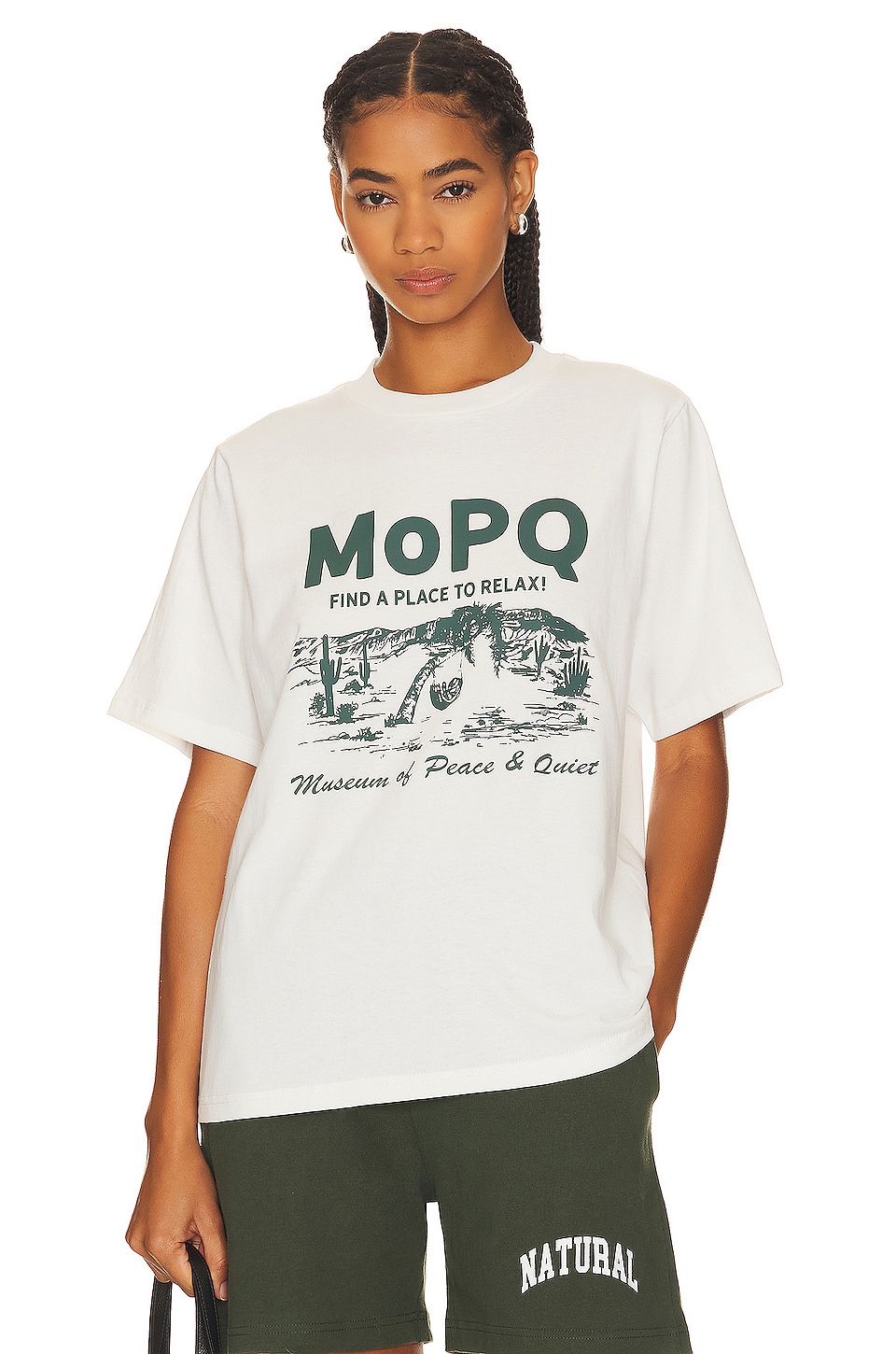 Museum of Peace and Quiet Relax T-shirt in White | REVOLVE
