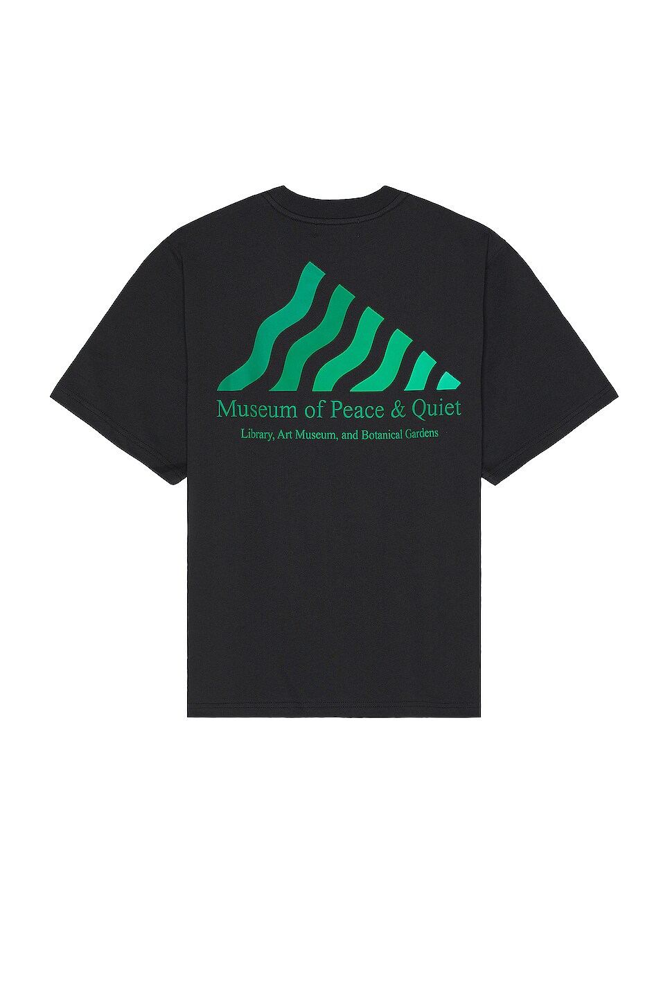 Museum of Peace and Quiet Library T-shirt in Black