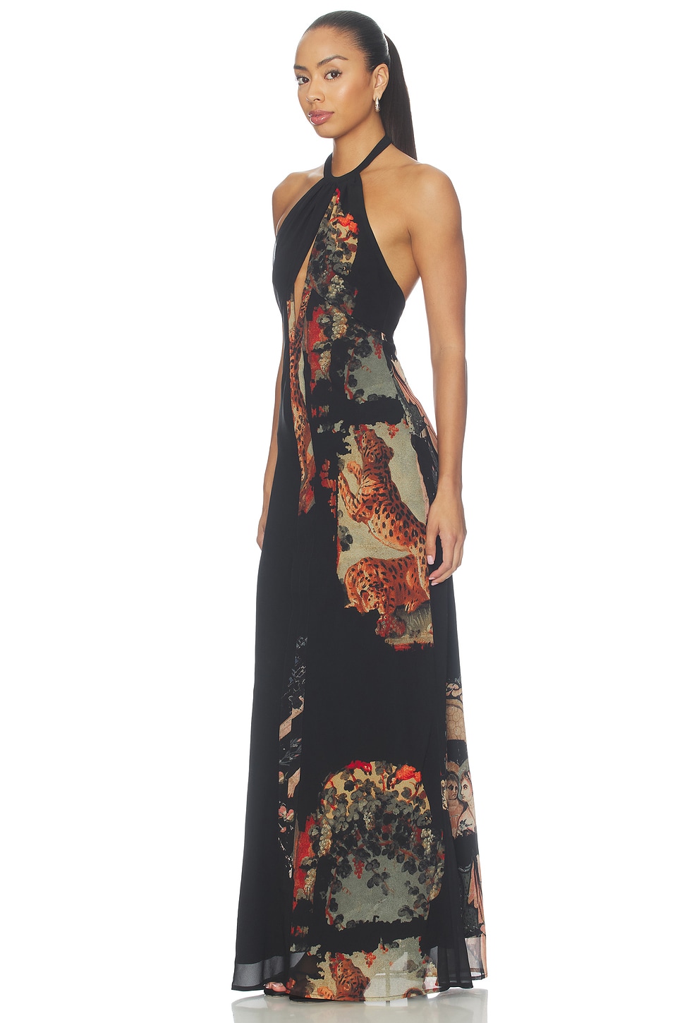 Muma World Bastet Aya Dress In Black, photo 2 of 4
