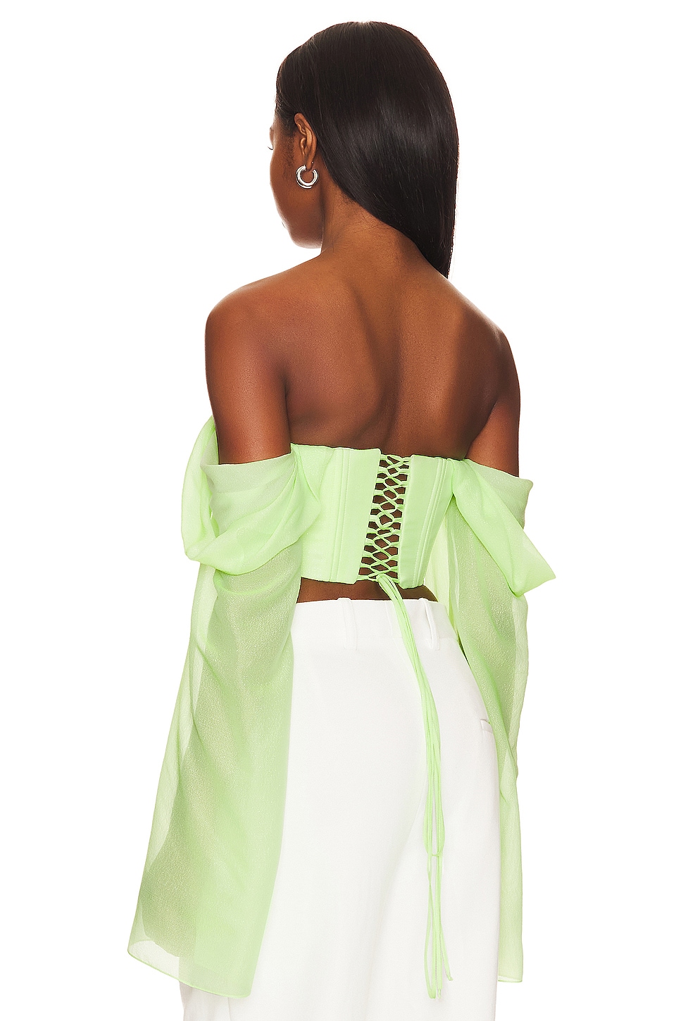 MANURI Gigi Neon Corset Top