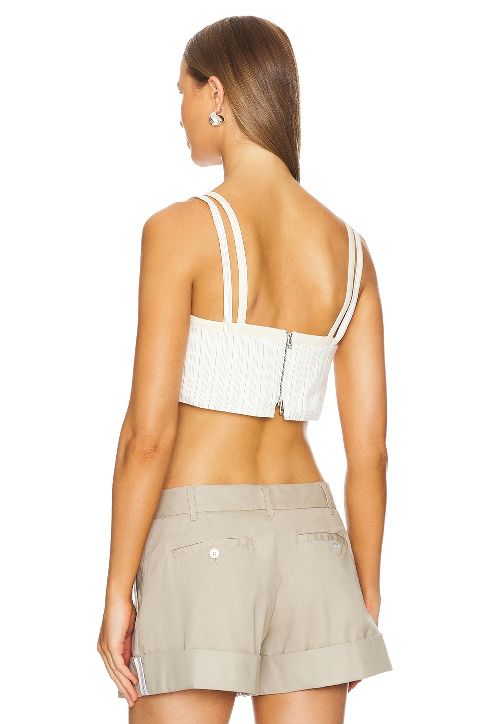 Marissa Webb Monet Layered Crop Top thumbnail