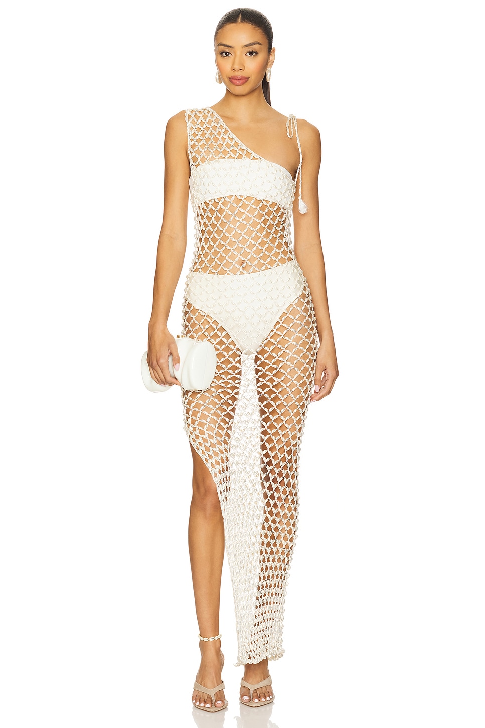 Vestidos Largos Con Perlas Modernos My Beachy Side VESTIDO LARGO