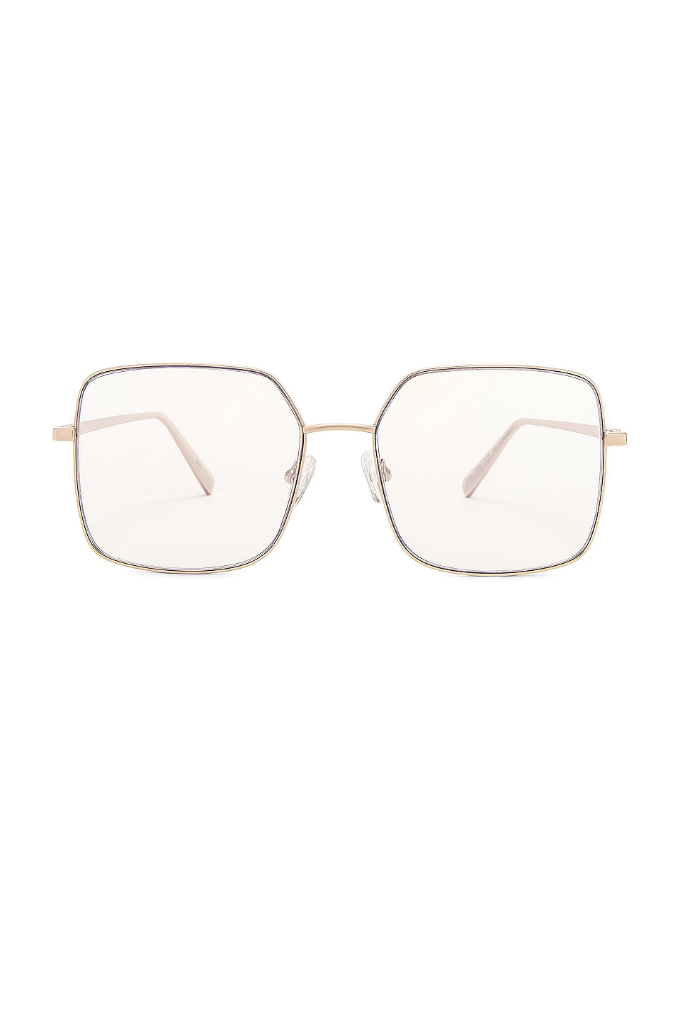 my my my Yaina Glasses in Clear & Gold