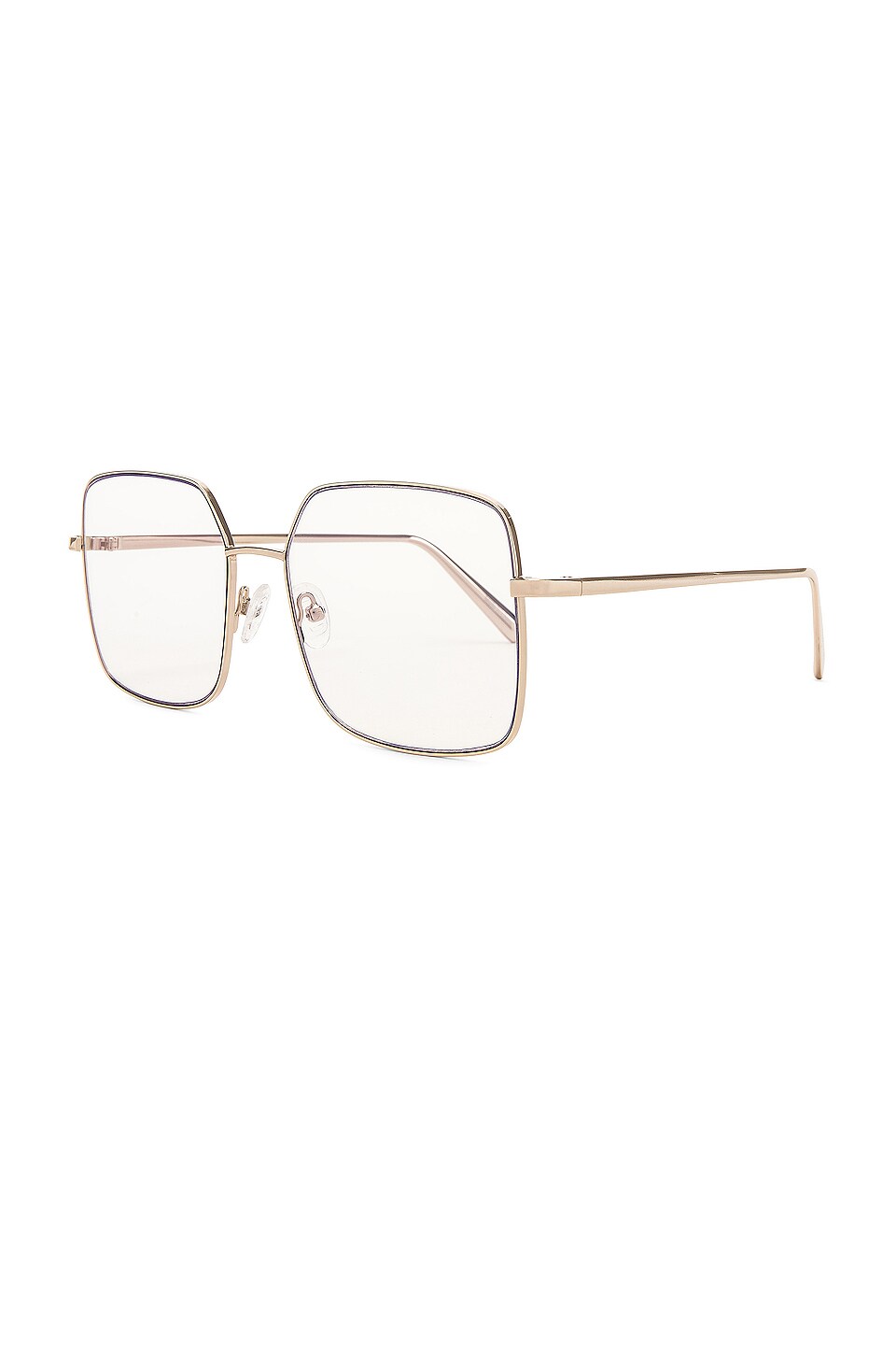 my my my Yaina Glasses in Clear & Gold