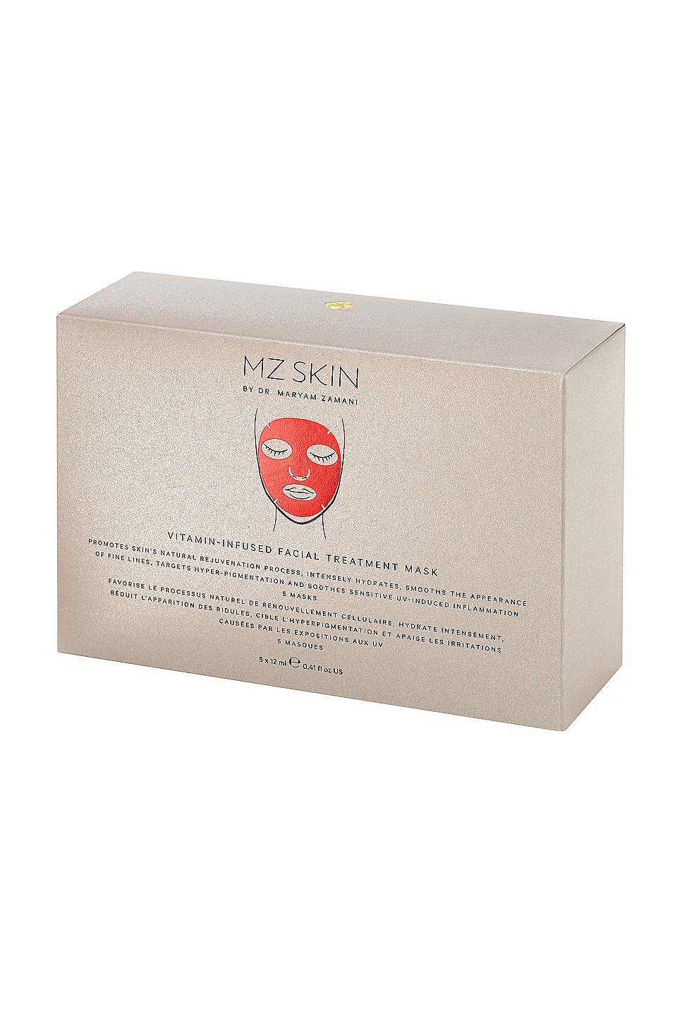 Shop Mz Skin Vitamin-infused Meso Face Mask 5 Pack In N,a