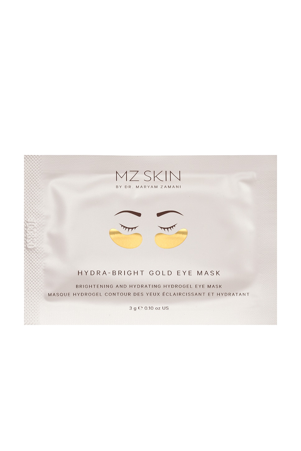 Hydra-Bright Gold Eye Mask Single - thumbnail 2