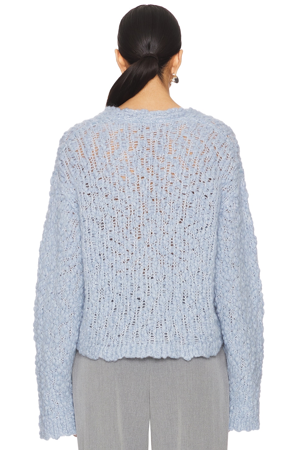 Naadam Italian Jumbo Boucle Open Front Cardigan thumbnail