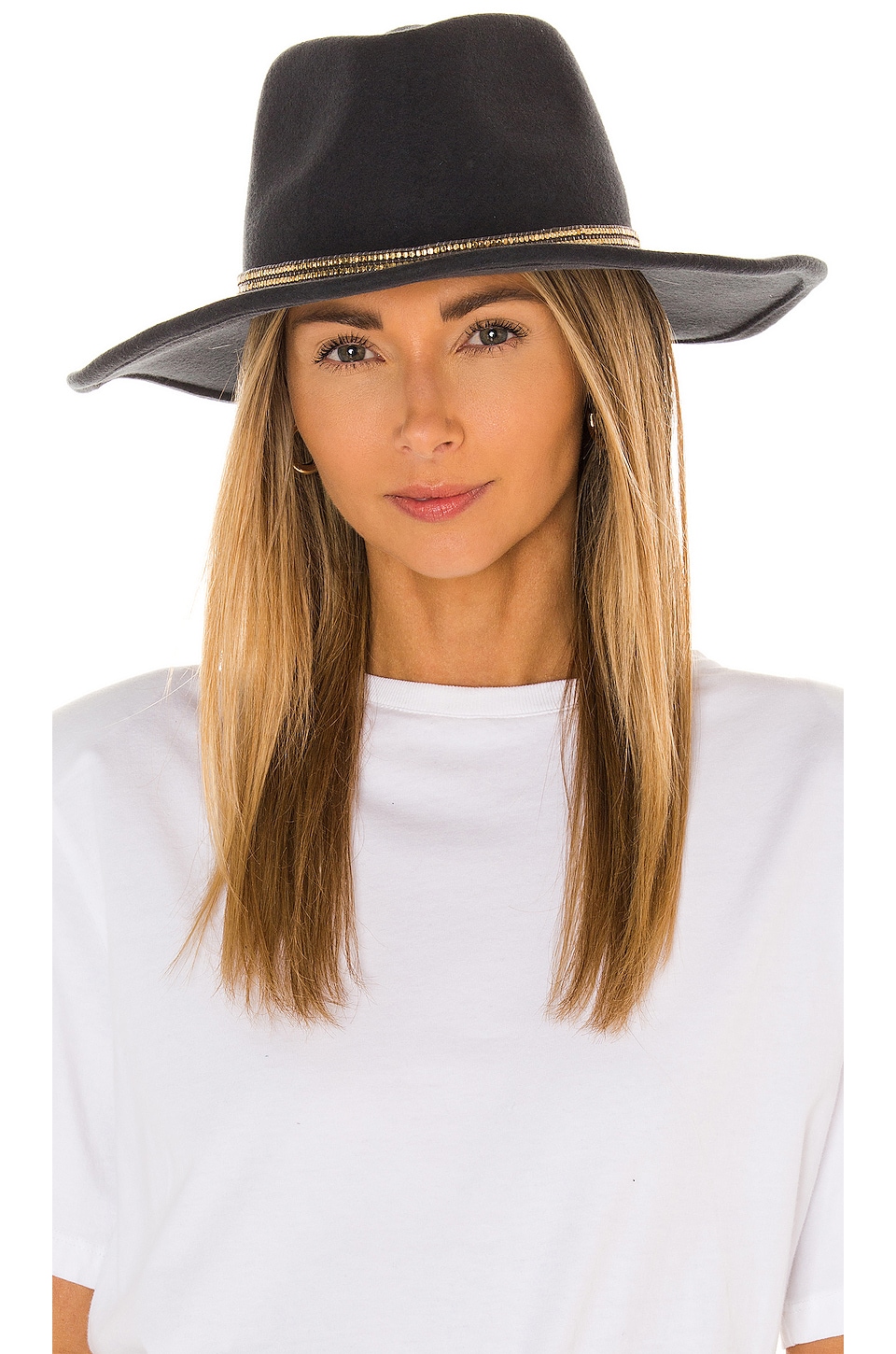 Nikki Beach Mica Hat in Grey | REVOLVE