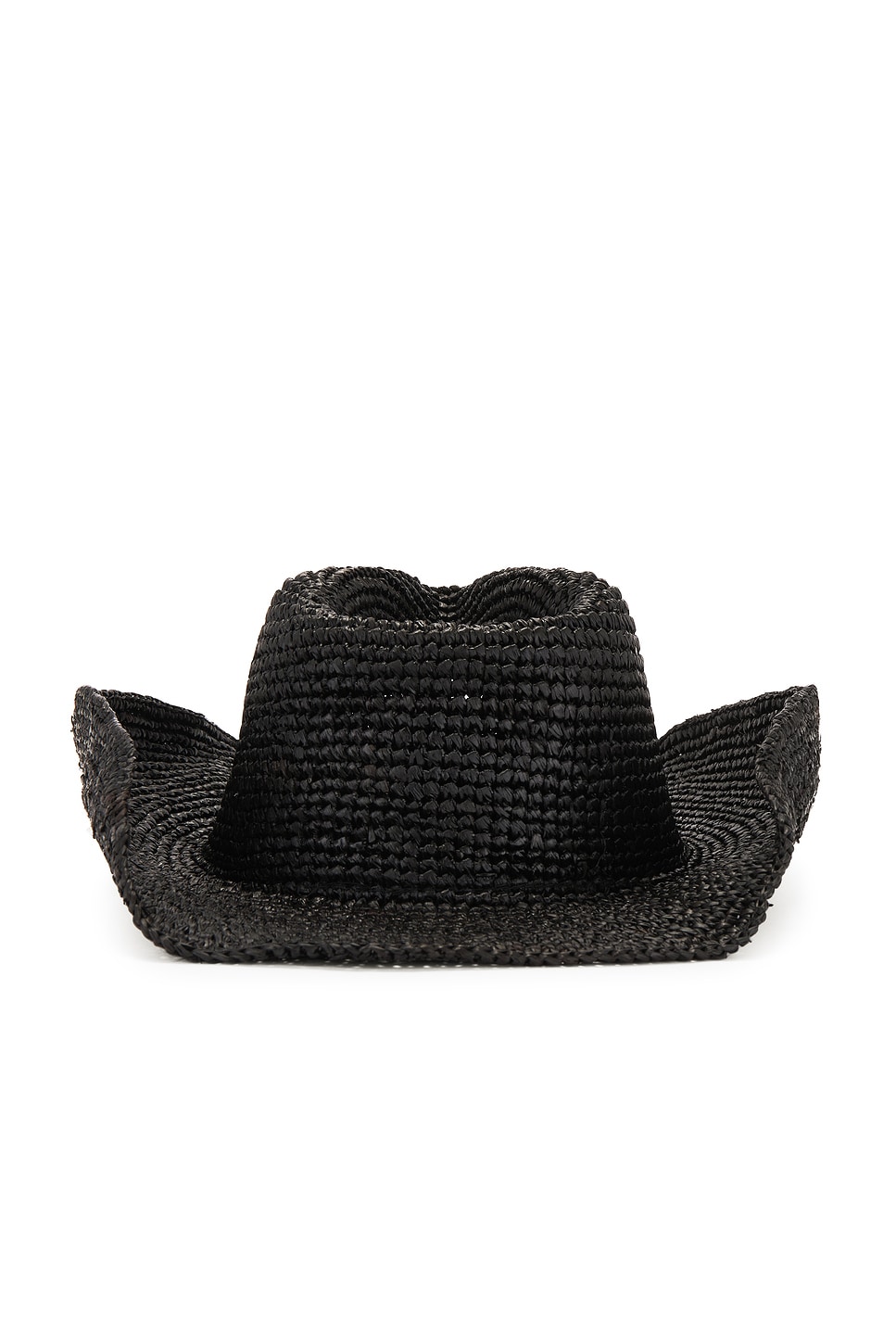 Nikki Beach x Free People Rio Black Bead Trimmed Rancher Western O/S Wool Hat Nikki Beach Diano Cowboy Hat in Black | REVOLVE main image 4