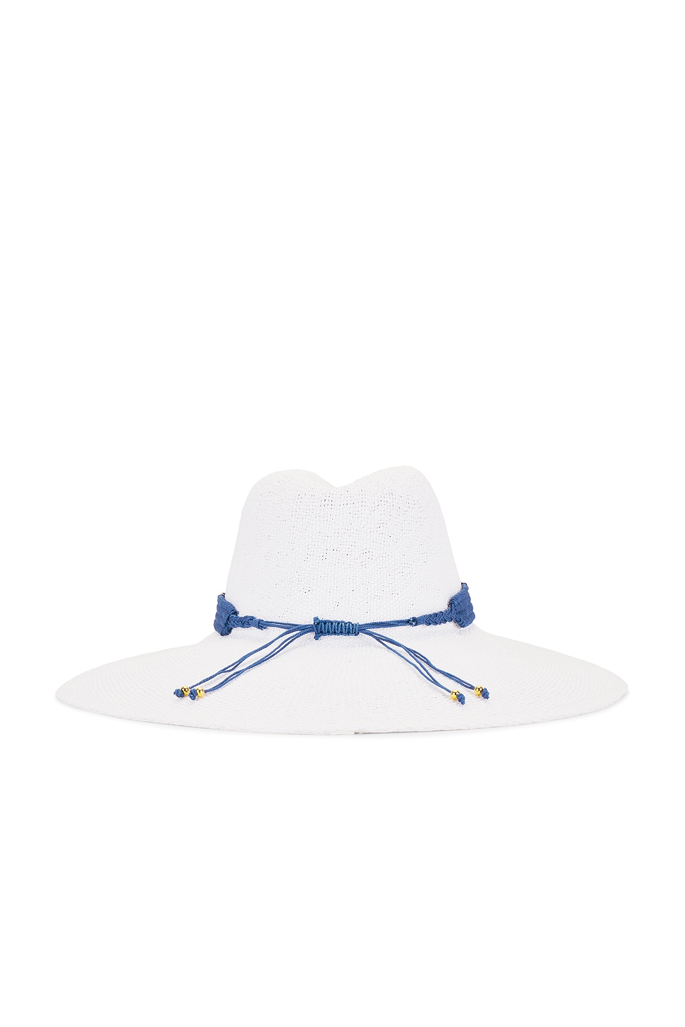 Nikki Beach Saylor Hat in White & Navy | REVOLVE display picture 1