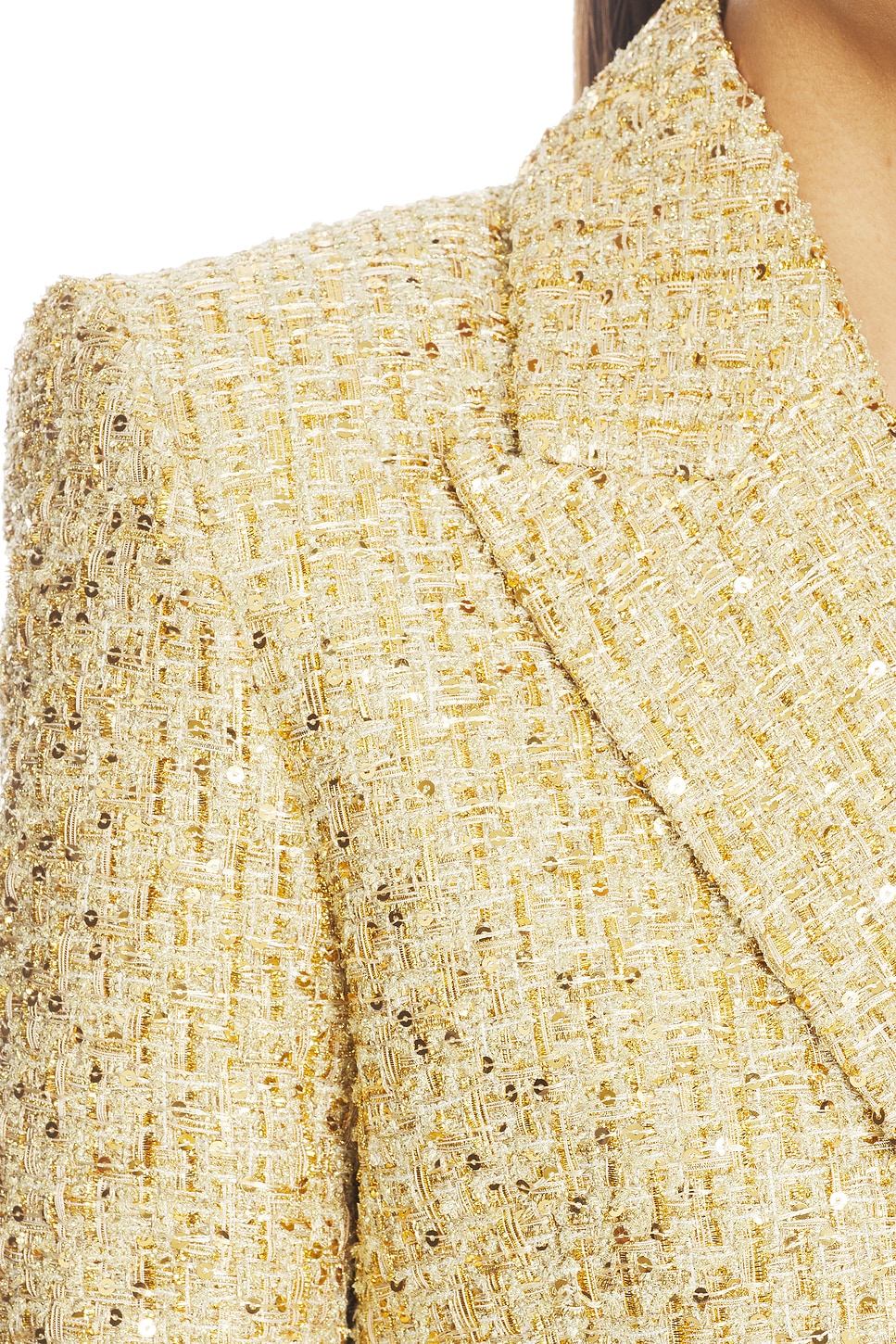 Nadine Merabi Monica Blazer Dress in Gold | REVOLVE Nadine Merabi Monica Blazer Dress in Gold | REVOLVE