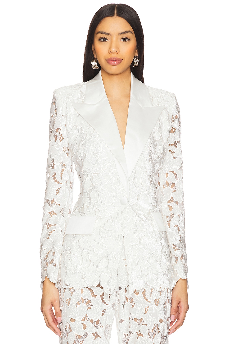 Velvet Lace Blazer