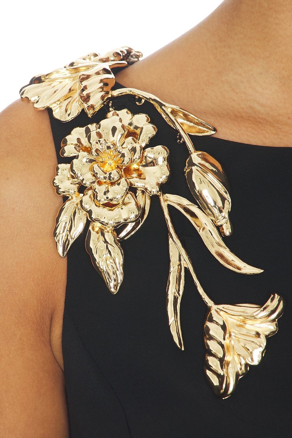 Nadine Merabi Gold Hardware Top